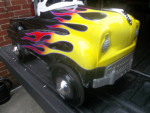 HOT ROD PEDAL CAR WITH FLAMES