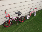 4 kid bike Huffy Flyer Huffy Disney Dynacraft