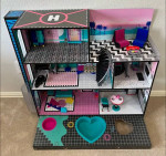 LOL Surprise OMG House Wooden Playset
