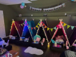 Create Magical Memories with a Set of 6 Homemade Tents for Birthday or