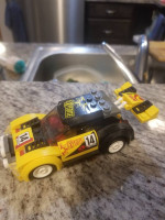 Lego City 60113 Rally Car (Subaru Suby) Yellow & Black
