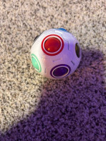 colorful rim ball toy game