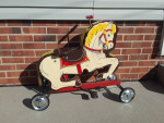NEED HELP ON WHO MADE THIS RIDE ON PEDAL HORSE?