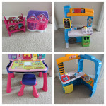 Complete Set of Premium Toddler Girls Toys - Fisher-Price, VTech, Doll