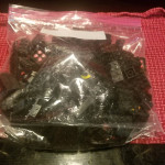 Lego bricks parts bulk Black by the pound 1 lb bulk assorted