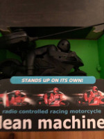 The Black Series Radio Controlled Racing Motorcycle Lean Machine