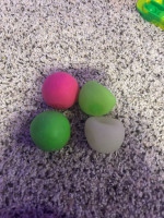 sticky colorful globbles