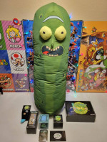 Pickle Rick Plush 42" Giant Jumbo Huge Pillow Adult Swim Rick And Morty Stuffed
