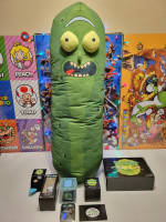Pickle Rick Plush 42" Giant Jumbo Huge Pillow Adult Swim Rick And Morty Stuffed