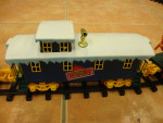 Model Train Set - 1992 Toy State Industrial Christmas Magic