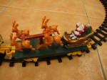 Model Train Set - 1992 Toy State Industrial Christmas Magic