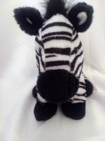 The Petting Zoo Zebra Stuffed Animal