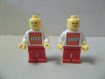 LEGO KIDSFEST 2010 MINI FIGURE X 2 ~ THEY NEED RED HAT TO COMPLETE