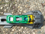 Hot wheels car & a few tracks