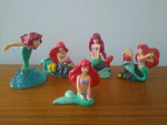 Disney's Ariel PVC Figurines, all for
