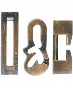 3D puzzles / brainteasers (set of 3)