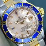 BEAUTIFUL SUBMARINER GOLD ROLEX MOTHER OF PEARL