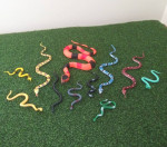 Toy snakes lot