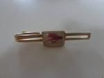 Lot of 7 Vintage Tie Clips. WWII 'V' for Victory, Sword, Rifle + 4 Mo