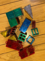Shapemags 179 pieces Magnet Building Tiles Magnetic Blocks