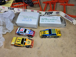 IDEAL TCR TOTAL CONTROL RACING SLOTLESS TRACK, JAM CAR 500 RACE SET 19