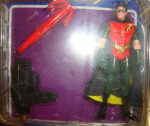 Robin with launching grappling hook