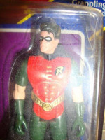 Robin with launching grappling hook