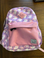 Vashy brand kids pink unicorn backpack like new