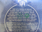 Brand new copy BLACK SPY super-Hearts card game, new in shrink