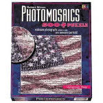 BGI Puzzles "American Flag" Photomosaic 500 Piece Puzzle