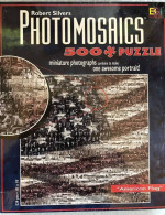 BGI Puzzles "American Flag" Photomosaic 500 Piece Puzzle