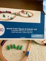 Circo Wood Train Figure-8 Starter Set.
