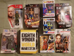Wwe figures, few other turtles, shfiguarts, etc
