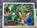 MELISSA and DOUG 6 wood puzzles