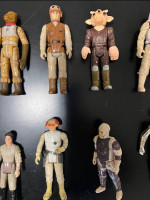 Lot of 10 late 1970s - early 1980s Star Wars figures