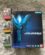 Lot DX Ancient Sparklence and 3 SG Hyper Keys - Ultraman Trigger (used