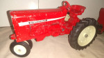 Vintage ERTL International Narrow Front Tractor & Wagon Set