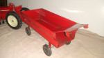 Vintage ERTL International Narrow Front Tractor & Wagon Set