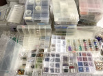 Lot: Beads and findings