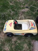 Vintage pedal car