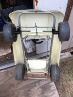 Vintage pedal car