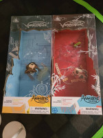Disney Animators collection dolls- Cinderella & Mulan &2 Kaiser stands