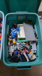 45lbs of LEGOs