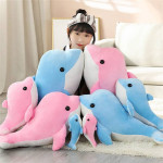 Dolphin Plush Stuffed Animal Big 32"