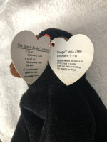 TY Congo Original Beanie Babies Gorilla Plush 1996