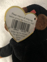 TY Congo Original Beanie Babies Gorilla Plush 1996