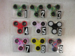 16-each New Fidget Hand Spinner Finger Tri-Spinners