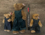 TY ATTIC TREASURE BEARS (LOT OF 3)