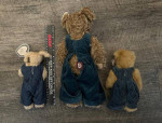 TY ATTIC TREASURE BEARS (LOT OF 3)