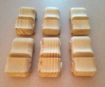 Wooden Race Cars- (6)